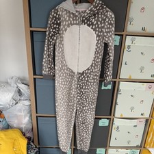 TU kids  Fluffy One piece. Age 9-10 years Animal Print Deer