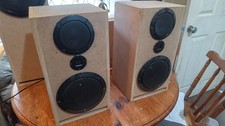 Hi-fi Speakers Passive 6" woofer 3-Way 4 Ohm Bass Reflex AMT Tweeters Custom