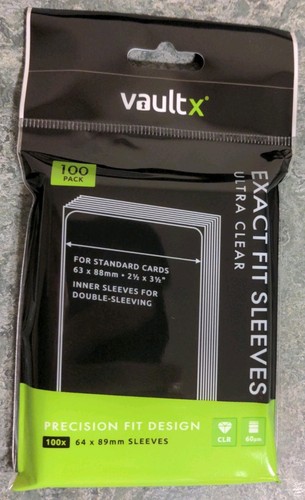 Vault exact fit sleeves - exact, 100