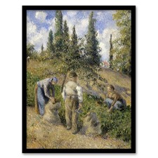 Pontoise Harvest Oil Painting