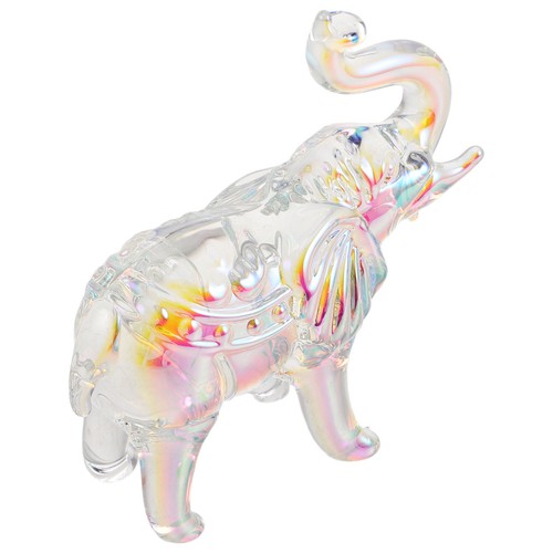 Glass animal figurines - glass,
