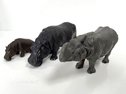 Vintage britains hippopotamus - vintage,