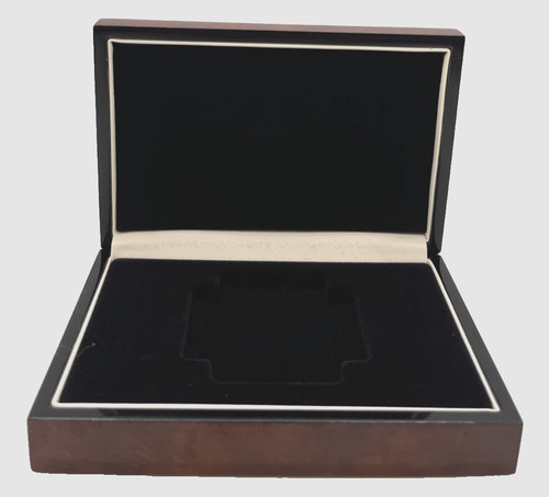 Gloss mahogany box - gloss, slab