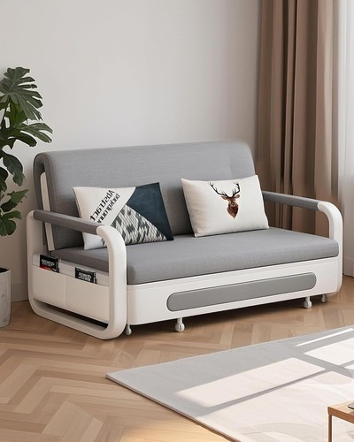 Seater sofa bed grey - 2,