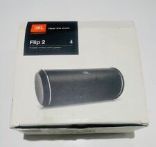 JBL FLIP 2 WIRELESS BLUETOOTH SPEAKER MICRO USB - BLACK WITH POWER FAULT