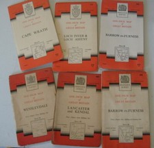 VINTAGE OS ORDNANCE SURVEY MAPS 7th series 1950s-1960s Multi listing your choice