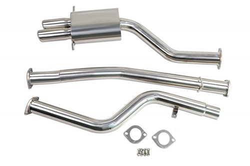 Stainless dpf back exhaust - stainless,