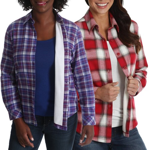 Women ladies flannel - flannel, shirt