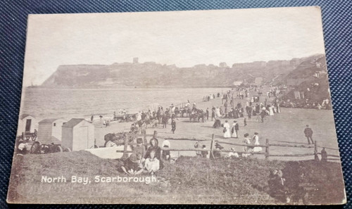 Vintage black white postcard - vintage, &