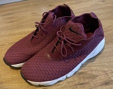 Nike Air Footscape 2013 Desert Chukka woven QS ‘burgundy’ size Uk10