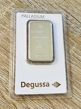 Palladium bar 1oz (Degussa)