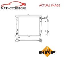 ENGINE COOLING RADIATOR NRF
