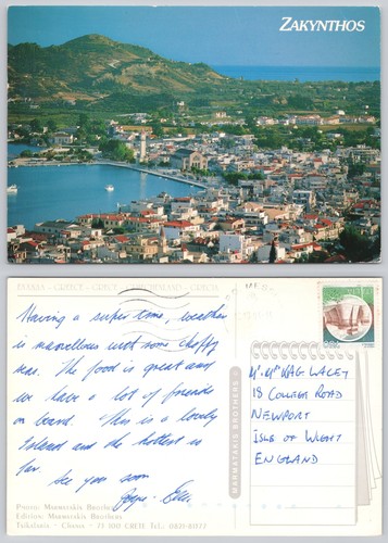 X04200 aerial view - , zakynthos