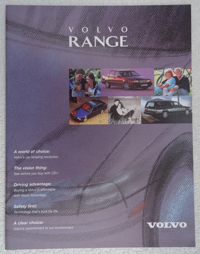 Volvo brochure 1995 - volvo, 1995: