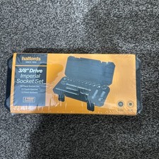 Halfords 3/8" Drive Metric 21-Piece Socket Set with 72-Tooth Ratchet