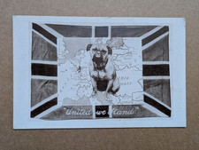 OLD POSTCARD BRITISH BULLDOG