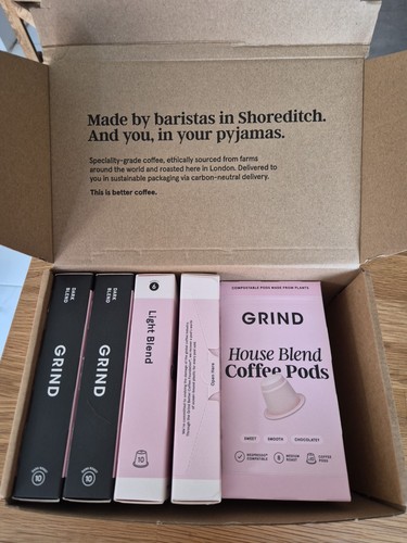 Box grind compostable - 60,