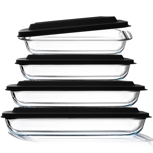 Glass baking dish - with, 8