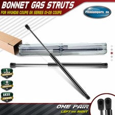 Bonnet hood gas - 2x, struts