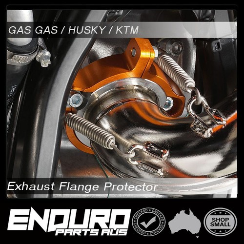 Exhaust protection flange for - exhaust,