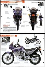 Honda XL600L Transalp - Studio - Essential Superbike Data File Fold-Out Page