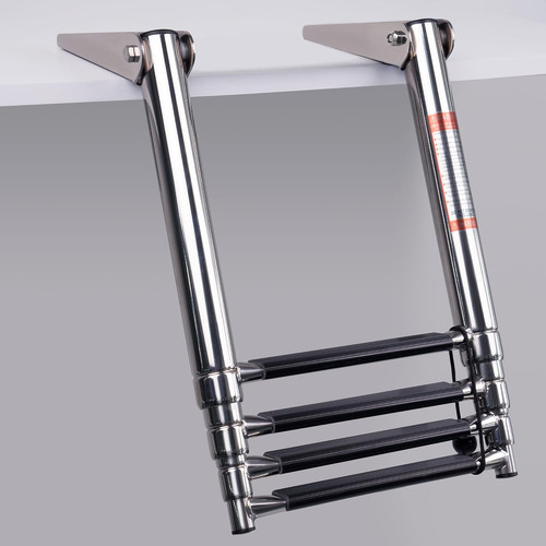 Step boat ladder stainless - 4,