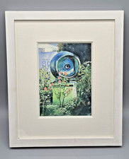 Brian Ingram Framed Original Painting Sphere With Inner Form by Barbara Hepworth