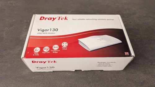 Draytek vigor 130 adsl2 - 130, adsl2+/vdsl2