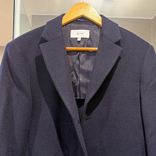 Reiss men navy - navy, wool