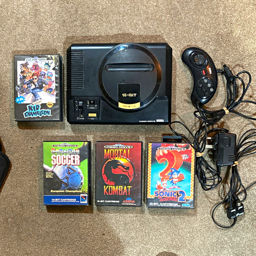 Sega mega drive pal - drive, 16-bit