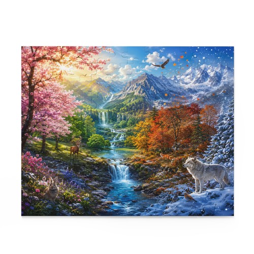 Four seasons mountain - seasons,