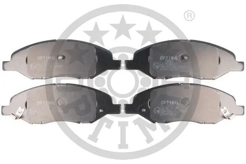 Brake pads front axle 12658 - brake, bp-12658