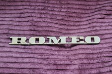 ALFA ROMEO MONTREAL Rear logo