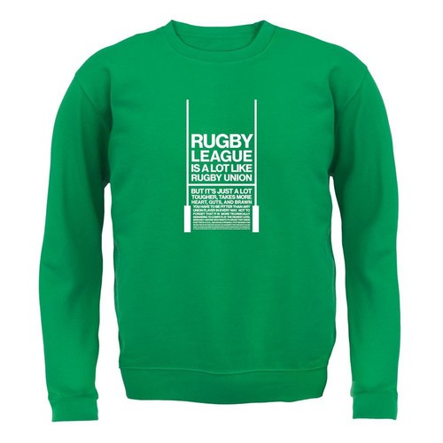 Rugby league better than - league,