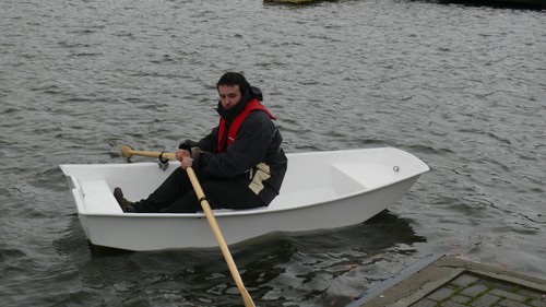 New robust fibreglass dinghy - new,