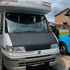 Fiat Ducato/Peugeot Boxer Bonnet Bra Cover Protector Guard For 1993-2002 Models