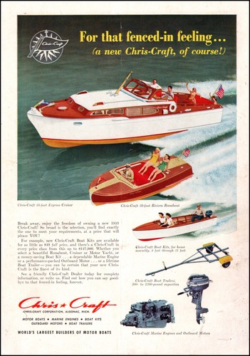 1953 vintage boat for - boat, chris
