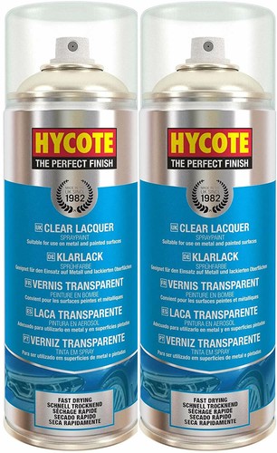 Hycote clear lacquer - 2x,