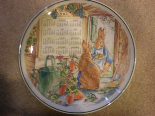 Wedgwood peter rabbit 2001 - peter,