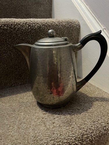 Vintage manor hammered - vintage, pewter