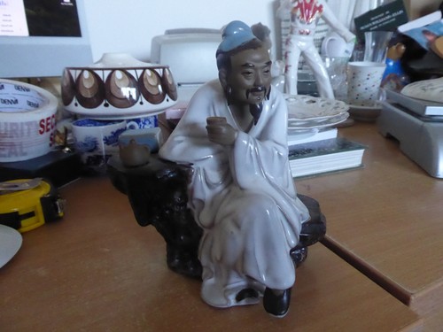 Vintage chinese shiwan figure - vintage,