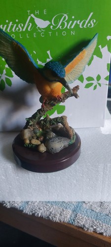 Kingfisher bird figurine - figurine, –