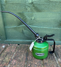 Wesco Green Metal Oil Can with