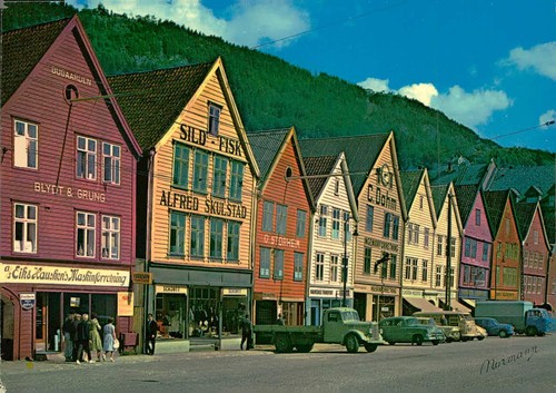 Bergen bryggen hanseatic - bergen,