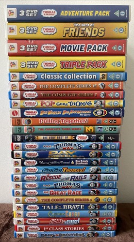 Thomas friends dvd job lot - dvd,