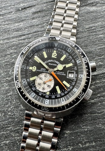 Vintage sicura marine chrono - vintage,