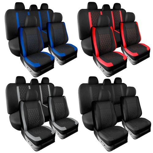 Car seat covers front rear - car,