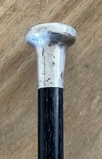 Antique Silver Topped Ebonised