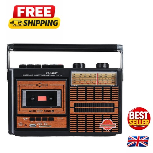 Portable retro cassette player - retro,
