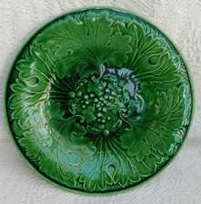 Antique Victorian Cabbage Leaf